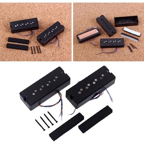 2pcs Guitar Sealed Humbucker Pickups Pick-ups 4 String for Electric Guitars with Mounting Screws