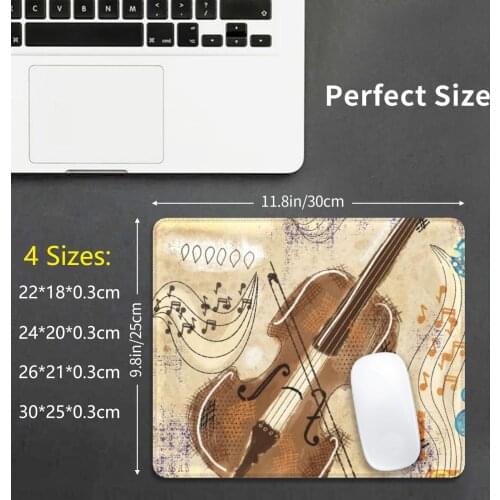 Abstract Cello Mouse Pad DIY Print Cushion Abstract Cello Music Musician Instrument