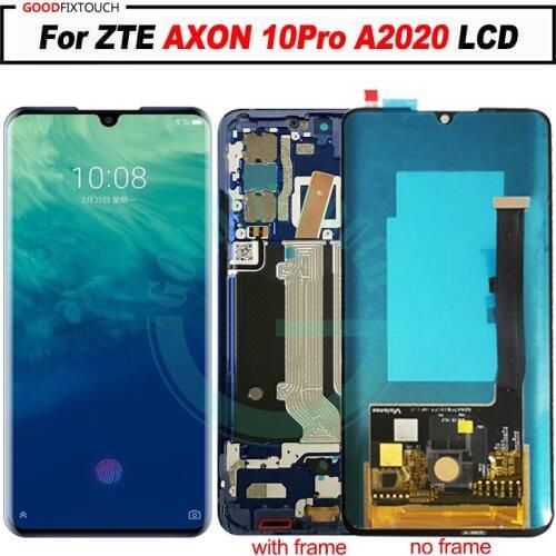 AMOLED For ZTE Axon 10 Pro LCD Display Touch Screen Digitizer Aseembly Replacement For Axon 10Pro A2020 pro LCD
