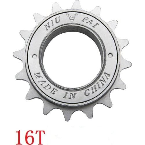 Anti-rust treatment of replacement parts for bicycle 16T/18T single-speed flywheel electric bicycle