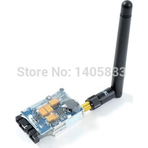 Multirotor Quadcopter FPV 5.8G 400MW Video Audio A/V Transmitter TX 4KM for 5.8GHz TS353 Rx Receiver