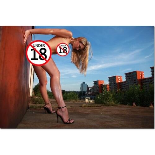 Long legged Girl Picture Beautiful Woman Adult Posters and Prints Canvas Paintings Wall Art for Home Room Decor