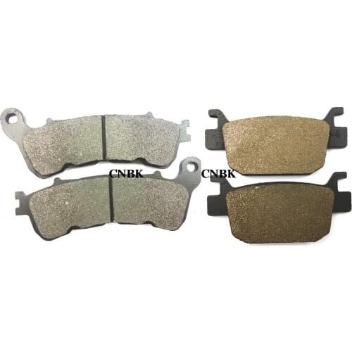 F+R Disc Brake Pads Set fit HONDA 250 NSS Forza EX Z NSS250 2005 - 2006 Front Rear