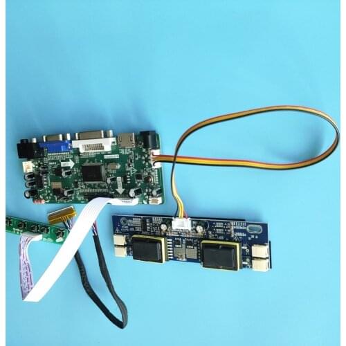 Kit for M170EG01 VD/M170EG01 V8 1280x1024 30pin 4 lamps HDMI+DVI+VGA LCD Audio driver board Controller Board Dispiay panel