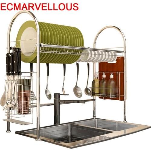 Storage Almacenamiento Cozinha Organizadores De Kuchnia Cosinha Stainless Steel Cocina Organizador Cuisine Mutfak Kitchen Rack