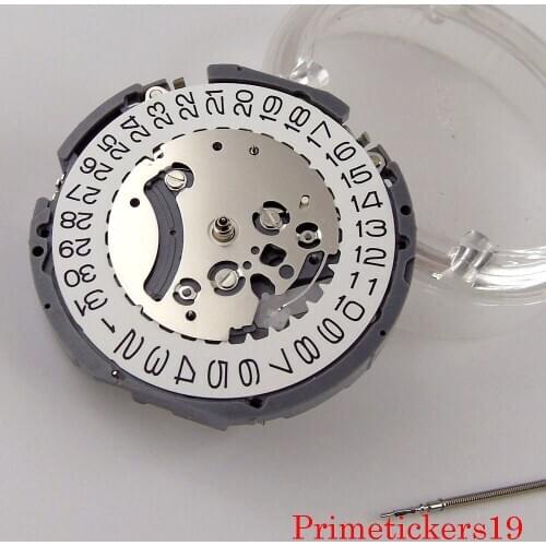 Mechanical VK63 Quartz Movement With Battery Watch Accessories Replacement Movement