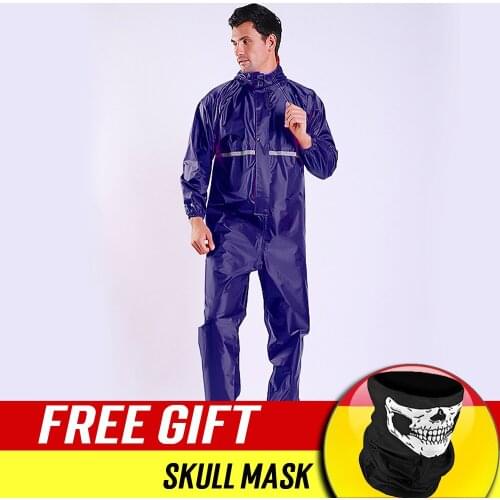 Fashion Motorcycle Raincoat Motorbike Conjoined Motocross Overalls Men Women Fission Rain Suits Clothing