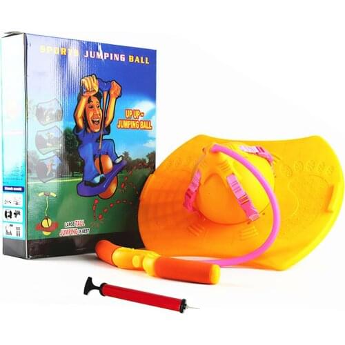 Non Slip Balance Jumping Ball Children Toy Home Fitness Gym Exercise Tool Pedal Bouncing Pogo Ball Inflatable Explosion Proof