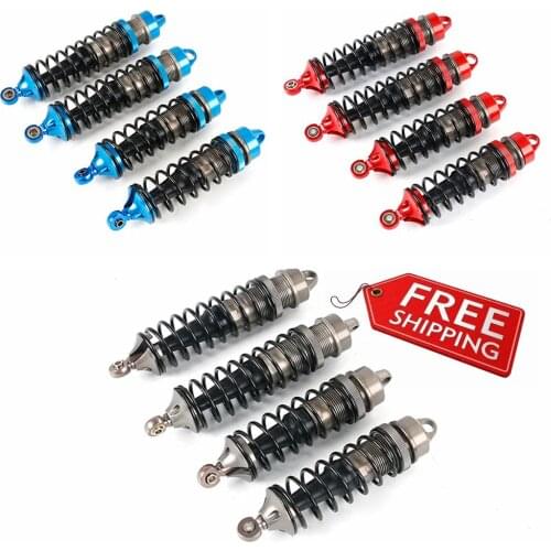 Alloy Front + Rear Shock Absorber Spring 7mm for Losi 5ive-t 1.0 2.0 Rovan LT DTT KMX2 1/5 RC CAR