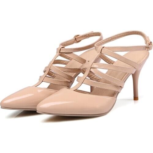 Sexy fashion Ladies Shoes Big Plus Size 30-48 Shoes Women Sandals 2017 Platform Sapato Feminino Summer Style high heel 10-6