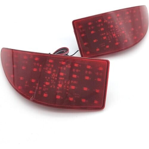 2pcs LED Rear Bumper Brake Light Lamps For Lexus IS250 IS350 2006-2013