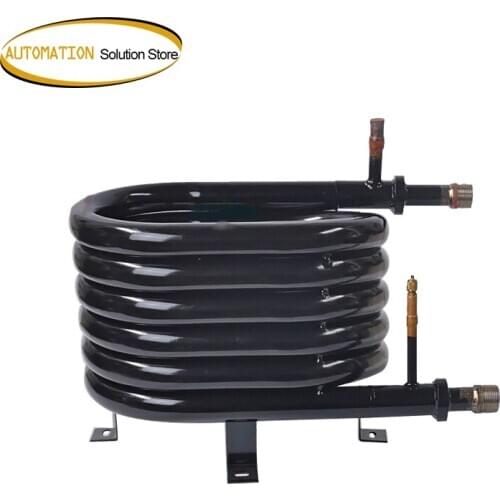 Titanium tube heat exchanger, coaxial air energy heat exchanger, seawater heat pump condenser, air conditioning evaporator