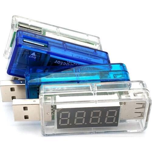 Smart Electronics Digital USB Mobile Power Charging Current Voltage Tester Meter Mini USB Charger Doctor Voltmeter Ammeter