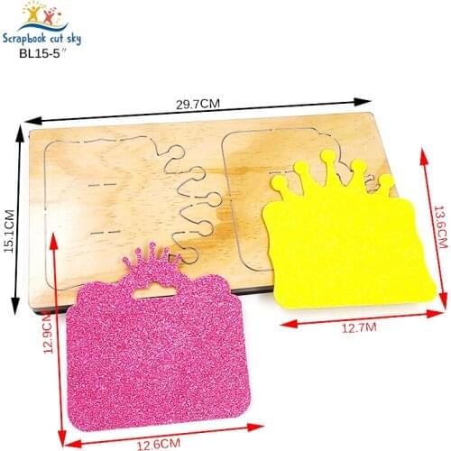 Hairpin bow card DIY BL15 Muyu Wooden Mold Scrapbook Cutting Dies Suitable For Market General Machines