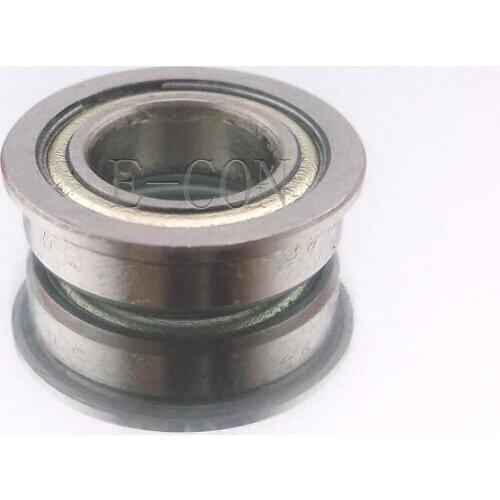 1/2/5/10PCS MF106zz Mini Metal Double Shielded Flanged Ball Bearings (6mm*10mm*3mm)