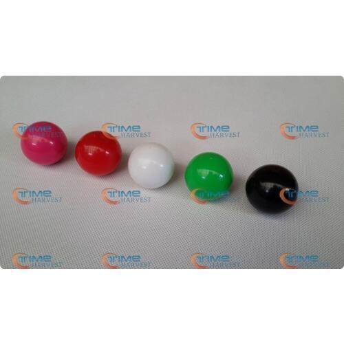 20 pcs China joystick ball top 35MM for joystick 5 color ball Coin operator arcade game machine parts arcade cabinet accessories