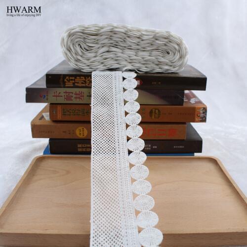 5yard 8.2cm lace fabric wedding decoration Mesh New Water Soluble Bar Code Lace DIY high-quality Milk Silk Embroidery lacefabric