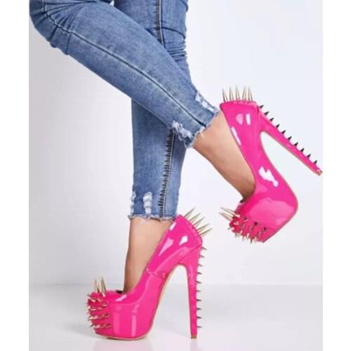 JUNSRM Leather Pumps