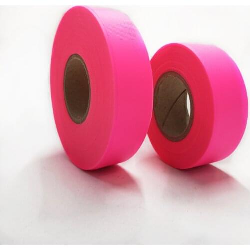 Tree Tracking Flagging Tape Survey Marking Tape Wholesale Pink Ribbon Guangdong Factory Sale Directly
