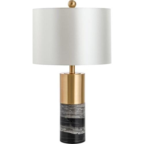 Marble table lamp modern table light reading lighting living room lighting fancy lighting hotel lighting