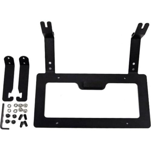 License Plate Rack Non-destructive Waterproof Aluminum Alloy Wear-resistant Car Tag Holder for Tesla 3 Car Exterior Accessories