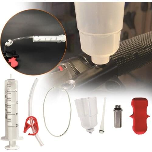 Mountain Bike Brake System Hydraulic Brake Exhaust Kit Mineral Oil Brake Funnel Set Bicycle Repair Tool