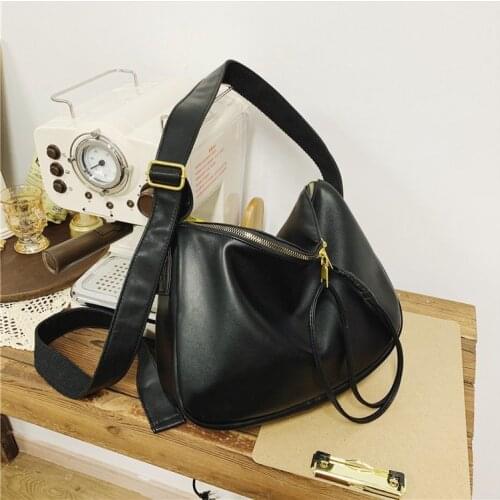 Vintage Square Crossbody bag 2021 New High-quality PU Leather Womens Designer Handbag High capacity Shoulder Messenger Bag