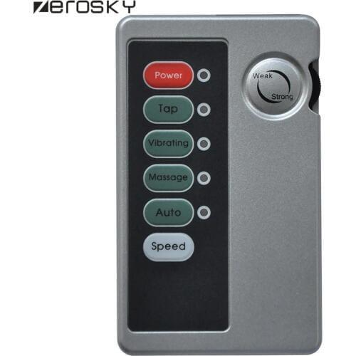 Zerosky Electric Shock Sex Toys Electric Dual Output Host, Love Appliances Special Electro Shock Pulse Massage Host