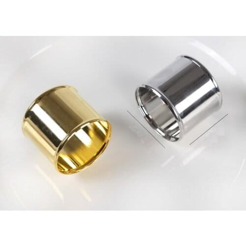 10pcs/lot Napkin buckle napkin ring Fine metal napkin circle cloth ring Soft home accessories