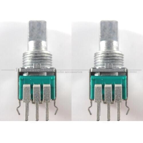 2pcs/lot DCS1091 Rotary pour potentiometre TRIM SWITCH For PIONEER DJM400 DJM 400