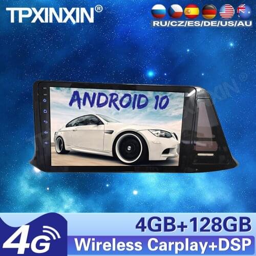 4+128G For Toyota CH-R CHR 2017 Android 10.0 Car Radio Stereo Tape Recordr Multimedia player GPS Navigation Head Unit Carplay