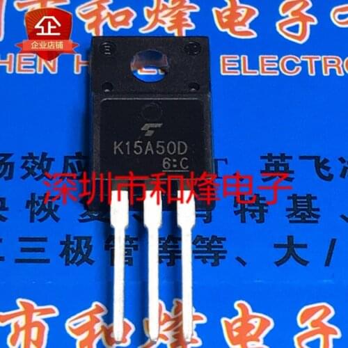 5pcs K15A50D TK15A50D TO-220F 15A 500V