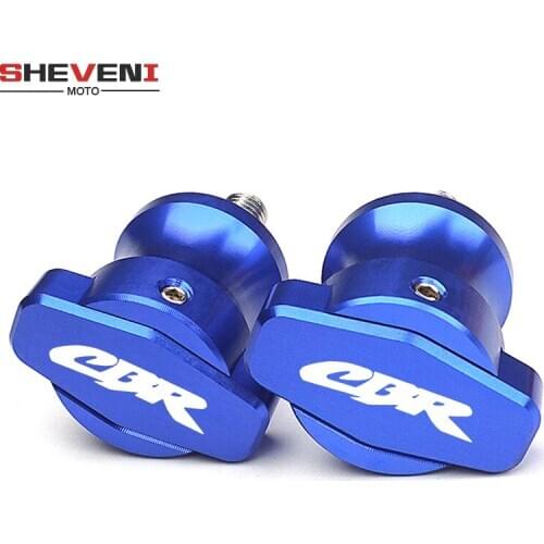 8MM Motorcycle CNC Swingarm Spool Slider For Honda CB650F CBR 600 900 1000 RR CBR600RR CB650F CBR 650F 250R CB500R stand screws