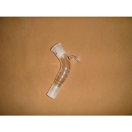 Bend Adapter Tube with Side Arm,24/29,105 Degree,lab Glassware