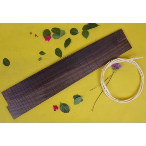 Guitar Accessories 2 x 25.5"electric Guitar Fretboard electric guitar rose Wood Fretboard Parts 00-45# inlay