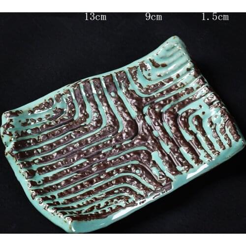 Concrete Desktop planter flowerpot Soap Tray Mold Garden Decorating Pot Holder Silicone Cement Mould