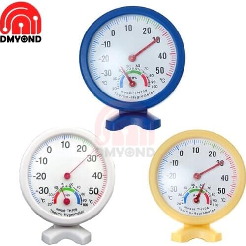 LCD Digital Mini Temperature Humidity Meter Sensor Thermometer Hygrometer Instruments Fridge Freezer Detector Indoor Gauge