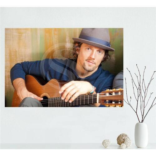 E#627L28 Custom Jason Mraz Canvas Painting Wall Silk Poster cloth print DIY Fabric Poster free shipping Y26
