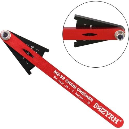 Bicycle Chain Wear Indicator Tool MTB Mountain Road Bike Chain Checker Kits Portable Multi-functional Cycling Repair Tools