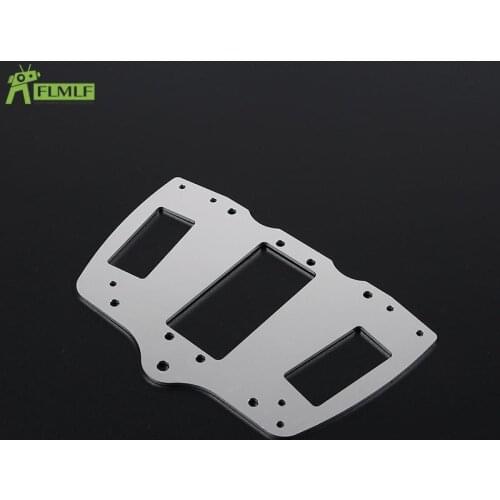 CNC Metal Fixed Plate for Steering Servo Fit for 1/6 HPI FG Monster Hummer Truck ROFUN ROVAN Big Monster RC CAR PARTS