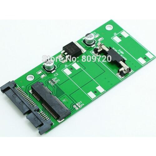 MSATA mini PCI-E SSD converter to universal 2.5 inch SATA Interface interface adapter