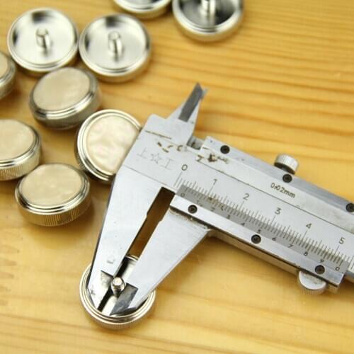 10Pcs Alloy Euphonium Valve Finger Buttons Set Brass Wind Instrumental Euphonium Valve Finger Buttons Repair Parts