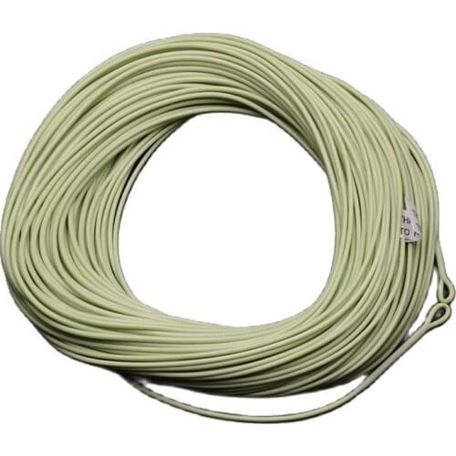 Durable 100FT/30M Fly Fishing Line w/ 2 Welded Loops 3#/4#/5#/6#/7#/8# Fly Main Line Weight Forward 3-8WT High Floating Fly LIne