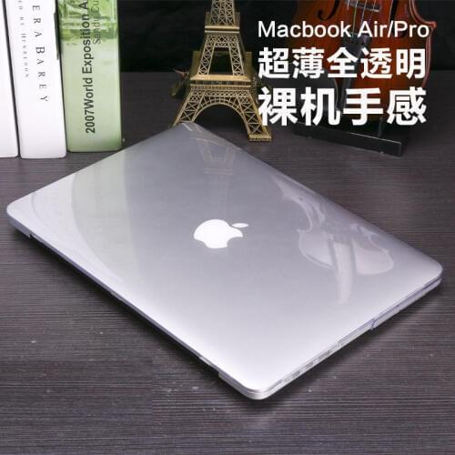 Crystal Clear Laptop Hard Cover Case For 2018 New Apple MacBook Pro 13 Touch Bar model: A1989/A1706
