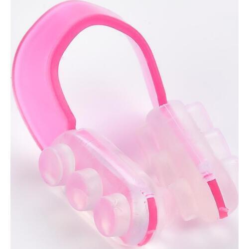 Pink/Blue Push Nose Clamp Silica gel Nose Bridge Elevator Nose Corrector Beauty Nose Clamp Straightening Nose Clamp Nose Clamp