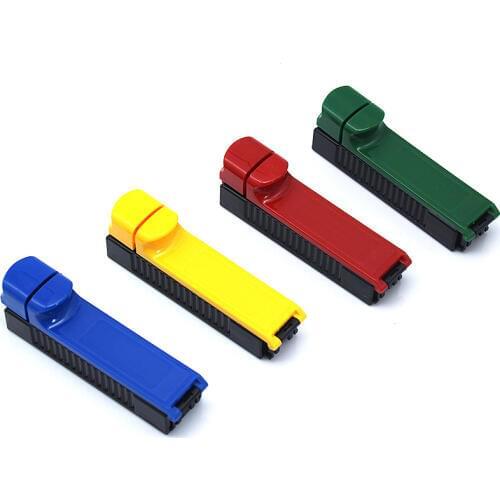 Manual Cigarette Making Machine Single-Tube Push-Pull Plastic Mini Holder Smoke Generator Hot Selling Cigarette Set Spot
