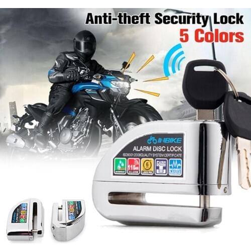 Motorcycle Scooter Motorbike Security Anti-theft Wheel Disc Brake Alarm Lock New hot boutique