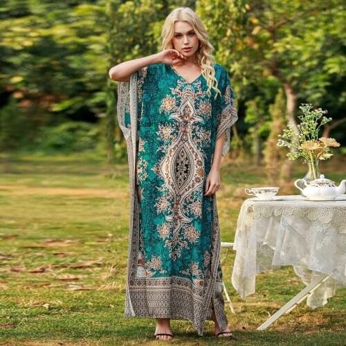 Plus Size Ramadan Abaya Dubai Muslim Long Maxi Dress Turkey Islam Clothing Robe Longue Dresses For Women Djellaba Femme Vestidos
