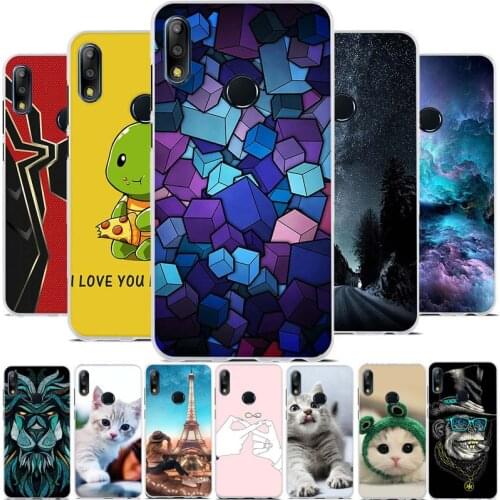 3D Case For Asus Zenfone Max Pro M2 ZB631KL Coque Silicone Back Protective For Asus Max Pro M2 ZB631KL Slim TPU Funda Case 6.26"
