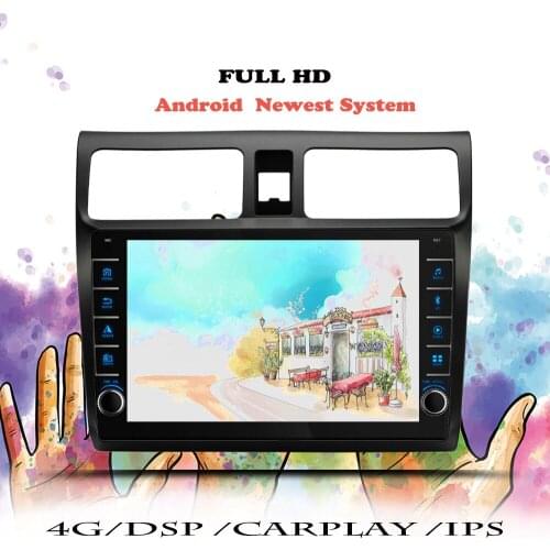 Android 10 Multimedia Player For Suzuki Swift 2005 2006 2007 2008 2009 2010 Car Radio Carplay GPS Navigation 2 din DVD Cassette